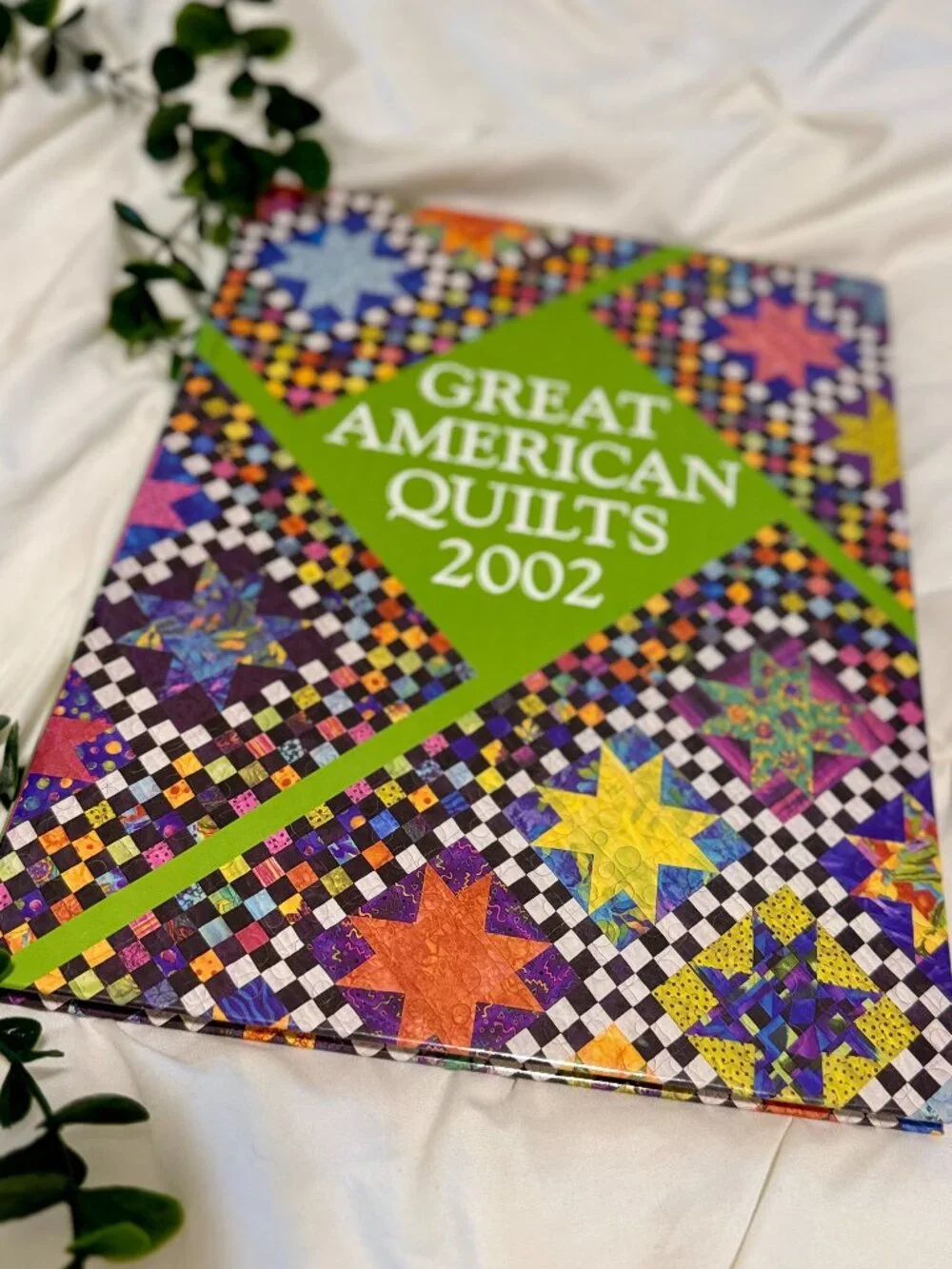 Great American Quilts 2002 – Oxmoor House Hardcover Quilt Pattern Book